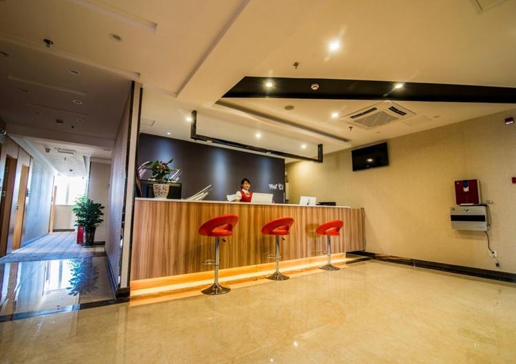 Thank Inn Chain Hotel Sichuan Luzhou Longmatan District Trade City Zewnętrze zdjęcie